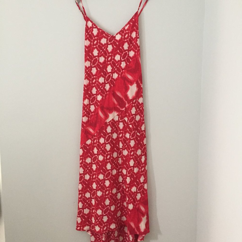 hi low maxi dress by Velvet by graham and Spencer